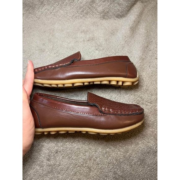 Ahcityah Boys Dress Shoes Size 3 Brown - Picture 5 of 8